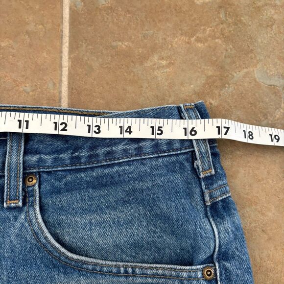 Carhartt Jeans Mens Size 34x32 Medium Wash Relaxed Fit Straight Leg - Picture 8 of 8